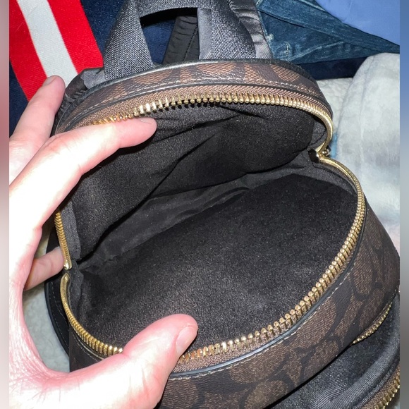 Mini Court Backpack In Signature Canvas - Picture 3 of 6